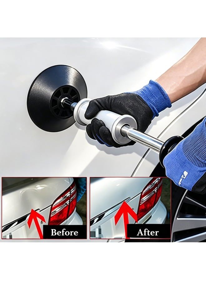 VQP Pneumatic Dent Puller, Pneumatic Suction Cup Dent Puller with 3 Suction Cups (3.2", 4.7", 6.1”), Car Dent Puller Kit, Auto Body Dent Repair Kit, 23.2” Length - Image 2