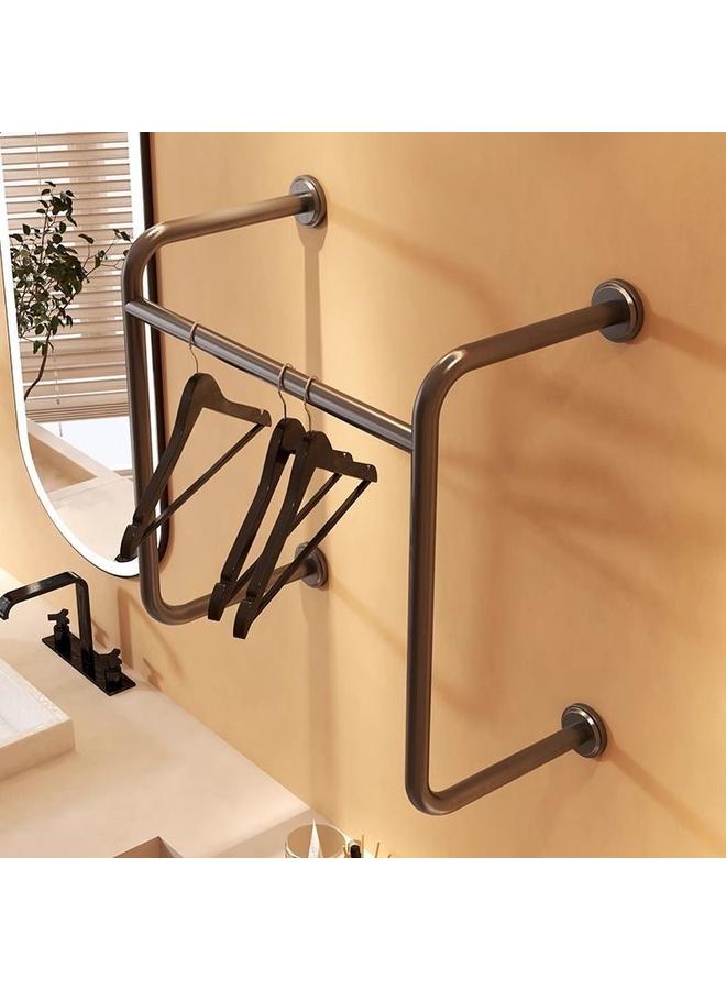 Water Plated 304 Stainless Steel Seasonal Hotel Hanger Towel Rack Project Special Towel Rack Storage Rack Drying Rack  - Image 4
