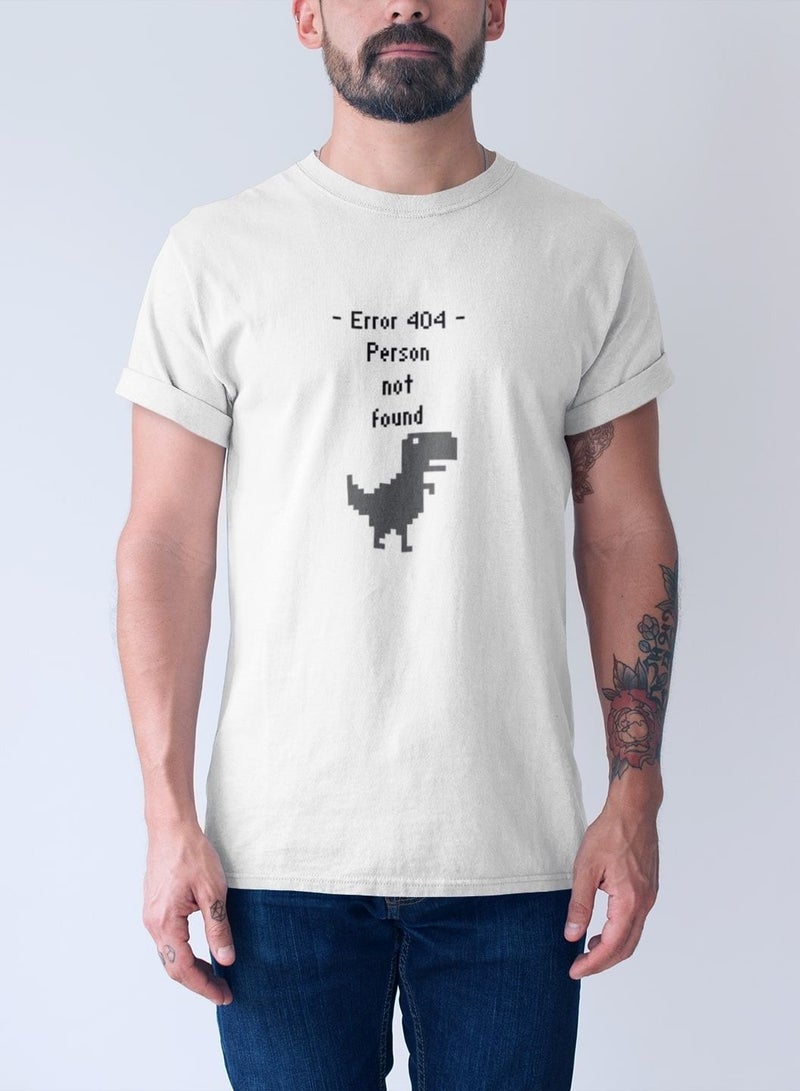 MERCH Error 404 Printed Premium Cotton T-Shirt - Image 1