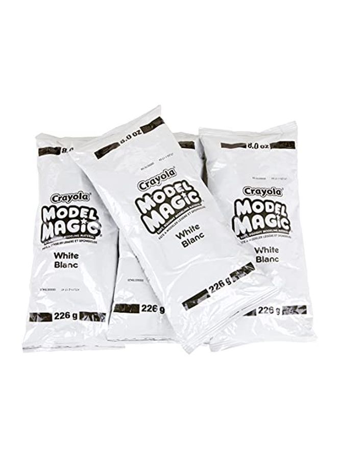Crayola Model Magic White Modeling Clay Alternative 2 Lb. Bucket Gift - Image 5