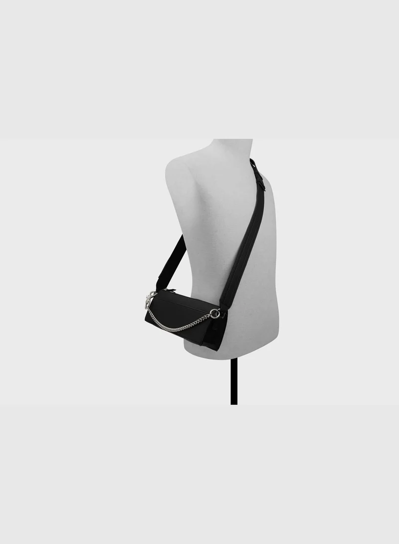 CALL IT SPRING Gaiia Plain Shoulder Bag with Detachable Chain