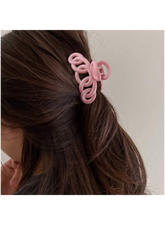 Canitor Hair Clips Set: 8Pcs Banana Claw Clips For Thin Hair, Non-Slip Vines Twining French Design Barrettes - Image 2