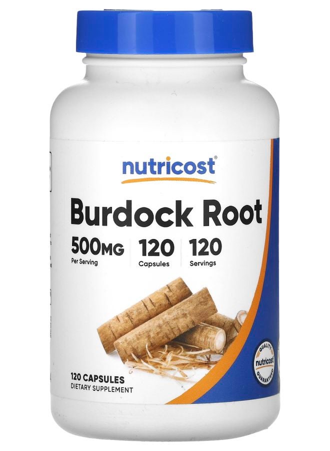 Nutricost Burdock Root 500 mg 120 Capsules