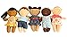Making Believe Diversity Buddies  Multicultural Plush Dolls Set Diversity Toys for Kids  Daycare  Home 8  5 Pcs - Image 4