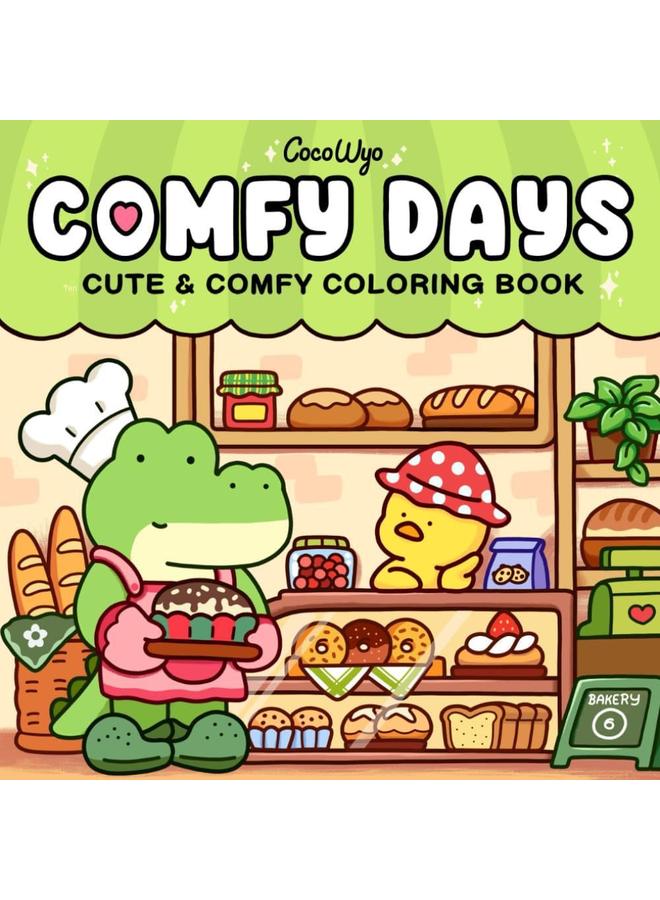 Bluejw Little Spooky New Cartoon Drawing Book Cute Funny Coloring Book Monster Series - Image 1