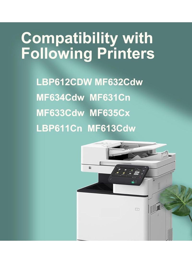 متوافق مع خرطوشة الحبر CRG-045H 045H لطابعة i-Sensys MF635cx LBP613cdw LBP611cn MF631cn MF633cdw imageCLASS MF632cdw MF634cdw LBP612cdw - Image 2