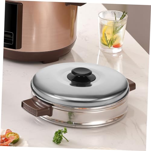 CONGARTENO Universal Rice Cooker Lid 8.86In Heat-Resistant Replacement Cover Pot Lid Compatible with Electric Rice Cookers Easy to Clean Kitchen Accessory - Image 3