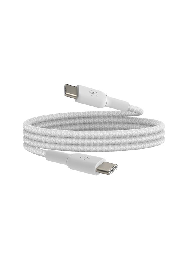 بيلكين Belkin Braided usb-c To usb-c Cable usbc 1 M