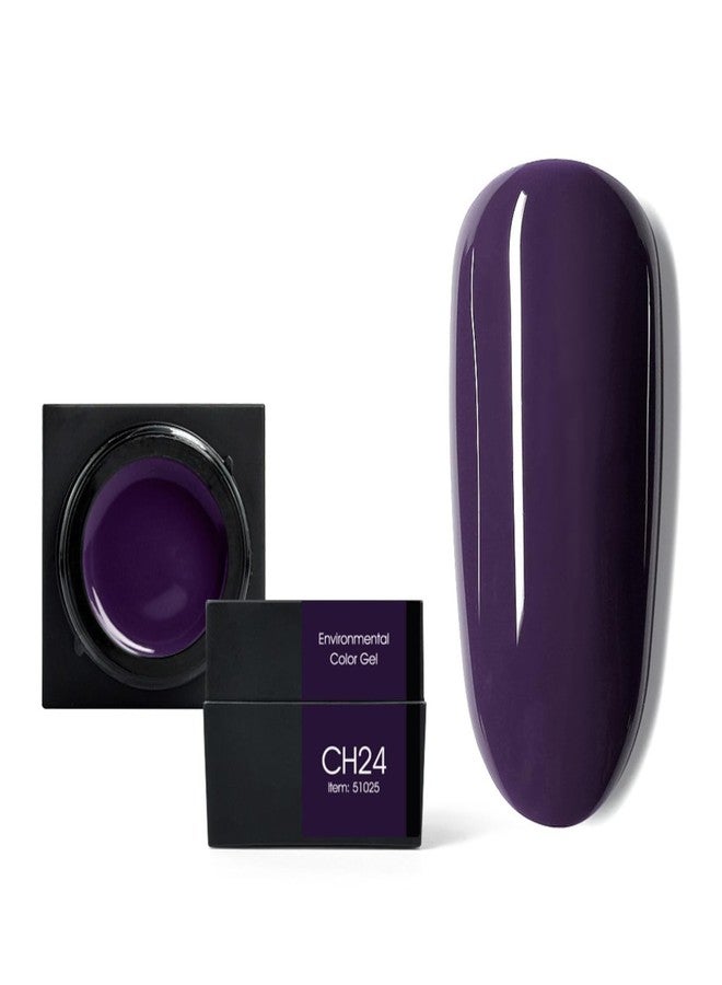 Canni جل طلاء الأظافر كاني كولور ماد 1 قطعة 5 مل من بيل غاغا® طلاء جل قابل للإزالة LED لأظافر الصالون افعلها بنفسك في المنزل فرشاة غير مدرجة CH24-باذنجان - Image 1