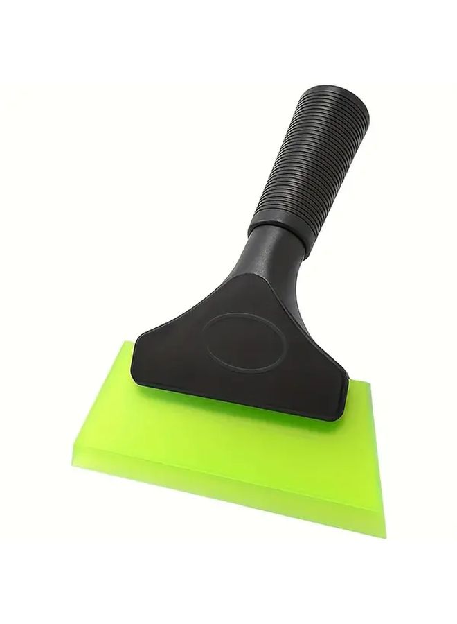 Pure Blue Mini Squeegee With Non Slip Handle For Window Tinting Glass Mirror Cleaning - Image 5