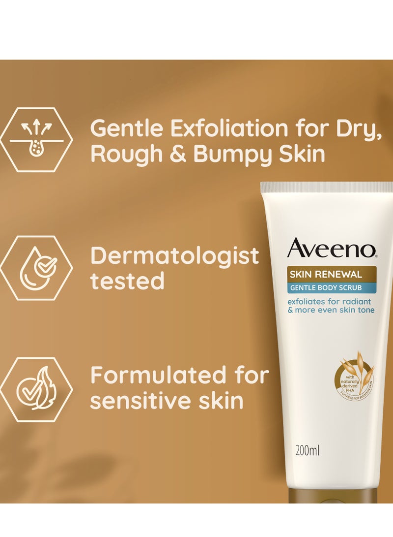 Aveeno Skin Renewal Scrub 200ml - Image 3