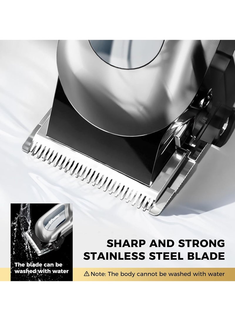 ENSSU Hair Clippers for Men Professional, Cordless Barber Clippers with Adjustable precision Clipper, LED Display, and 180-Minutes Runtime for Professional Barbers & Home Haircutting - Image 3