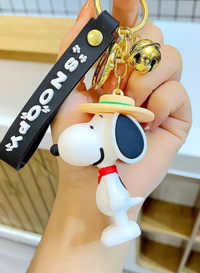 Generic Snoopy with hood Cartoon keychain accessory*1 piece