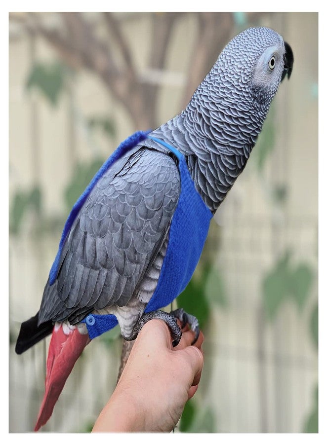 vomvomp Bird Sweater for African Grey Parrots Feather Plucking Amazon Parrots Pigeon Anti Bite Clothes - Image 5