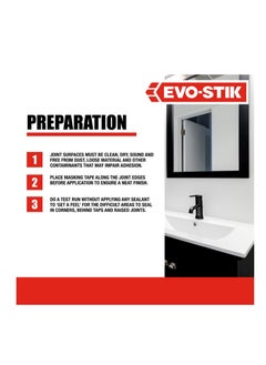 EVO-STIK All-Purpose Silicone Sealant 280ml - Pack of 2 with Free Silicone Gun, High-Performance Adhesive for DIY, Repairs, and Construction Projects.  - Image 5