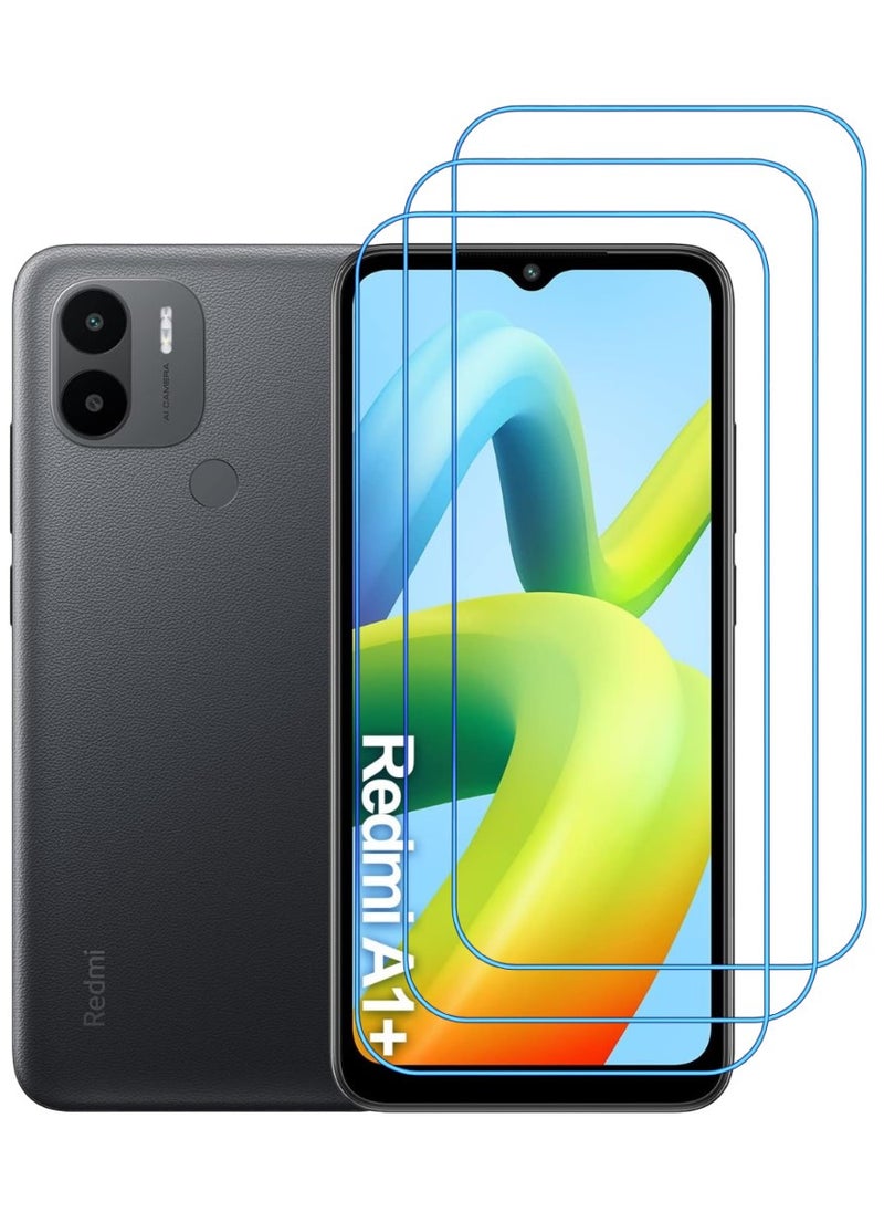 ACLIX 3 Pieces Antistatic ESD Dustproof Premium Quality High Definition Clear Tempered Glass Screen Protector Designed For Xiaomi Redmi A1+ - Image 1
