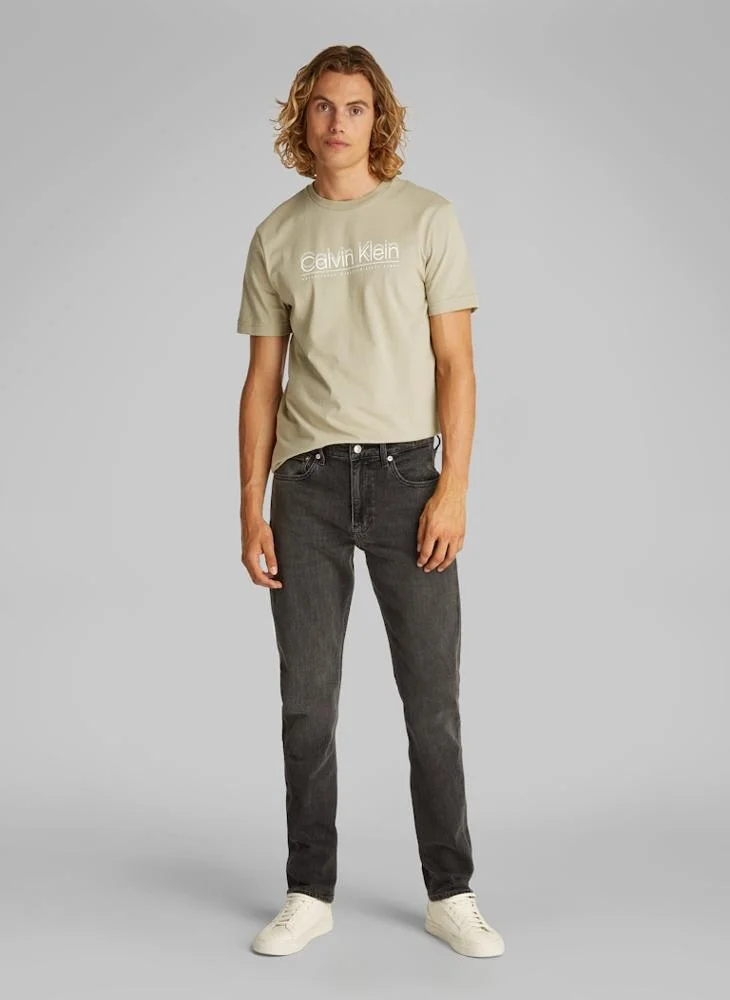 CALVIN KLEIN Cp-Double Logo T-Shirt