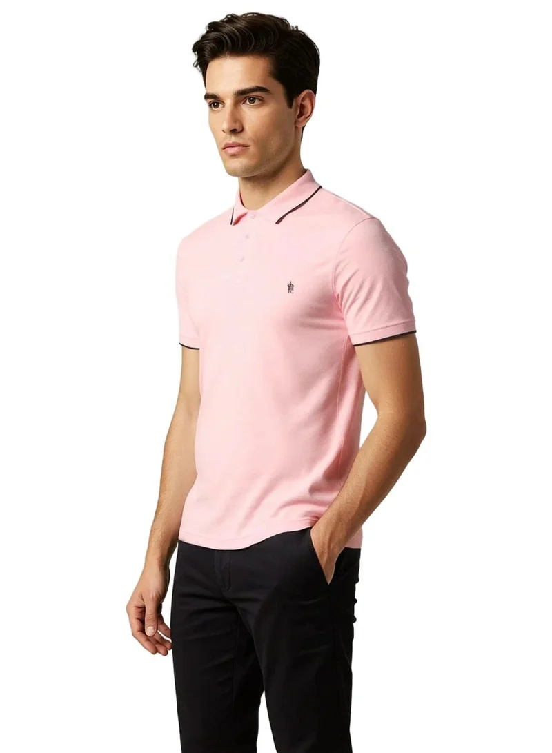 French Connection Basic Premium Cotton Logo Polo Shirt