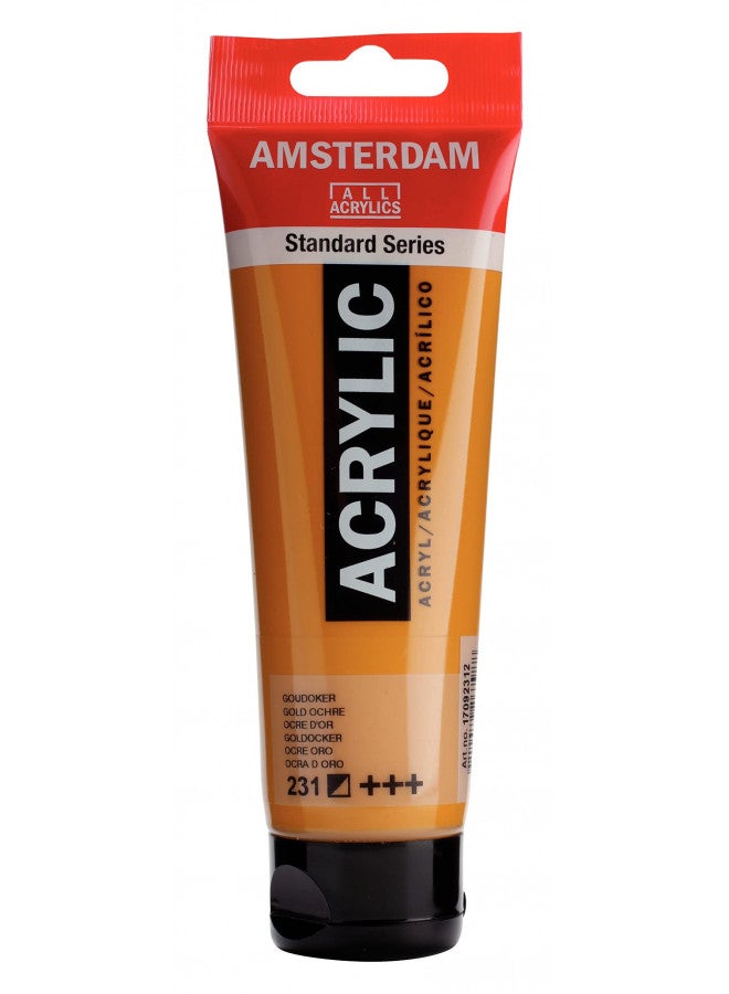 Amsterdam Standard Series Acrylic Tube 120ml Gold Ochre 231 (17092312) - Image 2