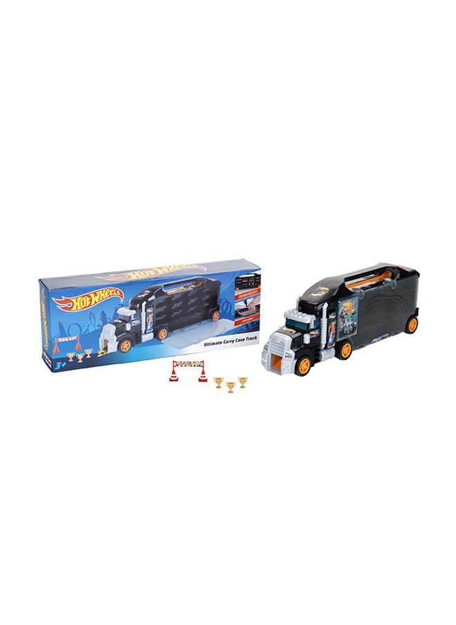 Hot Wheels Klein Toys Hot Wheels Truck Collecting Case - Sturdy Storage for 24 Cars and 2 Trucks, Practical Subdivisions, Ideal for Children 3+ yrs, Multicolor  - Image 1