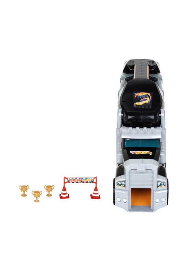 Hot Wheels Klein Toys Hot Wheels Truck Collecting Case - Sturdy Storage for 24 Cars and 2 Trucks, Practical Subdivisions, Ideal for Children 3+ yrs, Multicolor  - Image 2