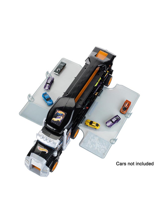 Hot Wheels Klein Toys Hot Wheels Truck Collecting Case - Sturdy Storage for 24 Cars and 2 Trucks, Practical Subdivisions, Ideal for Children 3+ yrs, Multicolor  - Image 3