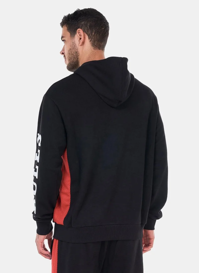 نيو ايرا Men's NBA Chicago Bulls Graphic Hoodie