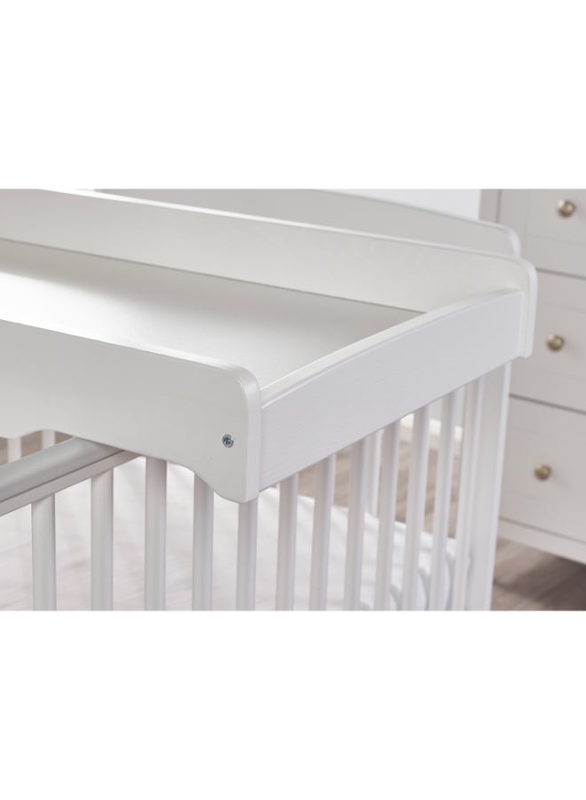 Kinder Valley Sydney Cot Top Changer - White - Image 3