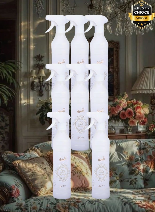 Banafa 8 Pieces Rawaat Al Musk Air Freshener 500ml - Image 1