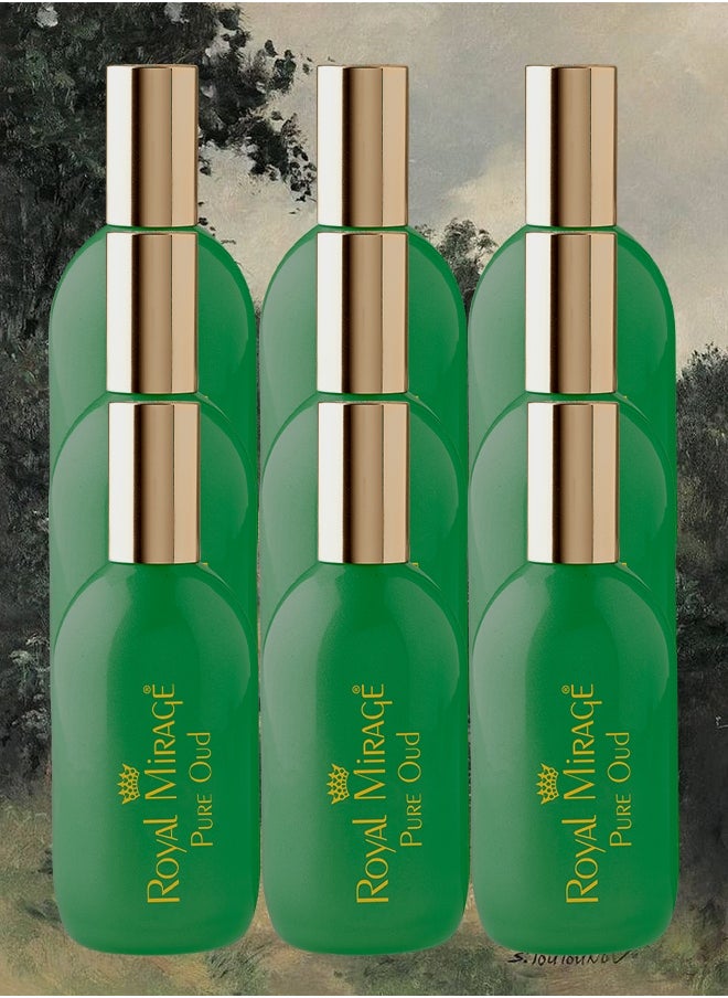 ROYAL MIRAGE 9 Pieces Royal Mirage Pure Oud Perfume For Unisex 120ml EDC  - Image 1