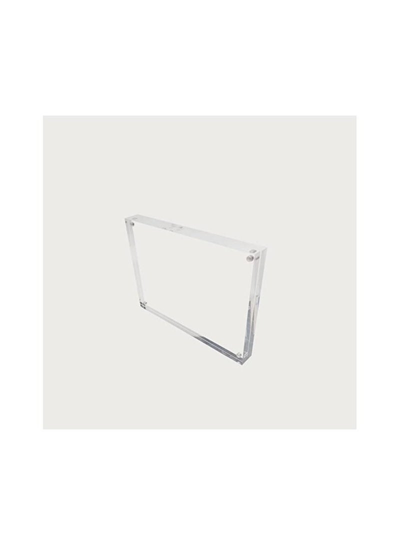 Creative Planet 5R Acrylic photo frame an elegant picture frame of high clarity modern stylish & transparent organize and protect our photos, great gift for birthday (Pack of 3) - Image 4