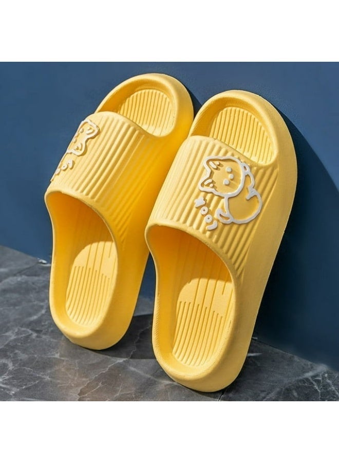 Cartoon Cat Slippers for Women and Men, Slippers Shower Shoes Indoor Slides Bathroom Sandals, Lightweight, Non-Slip, Easy to Clean - Image 4