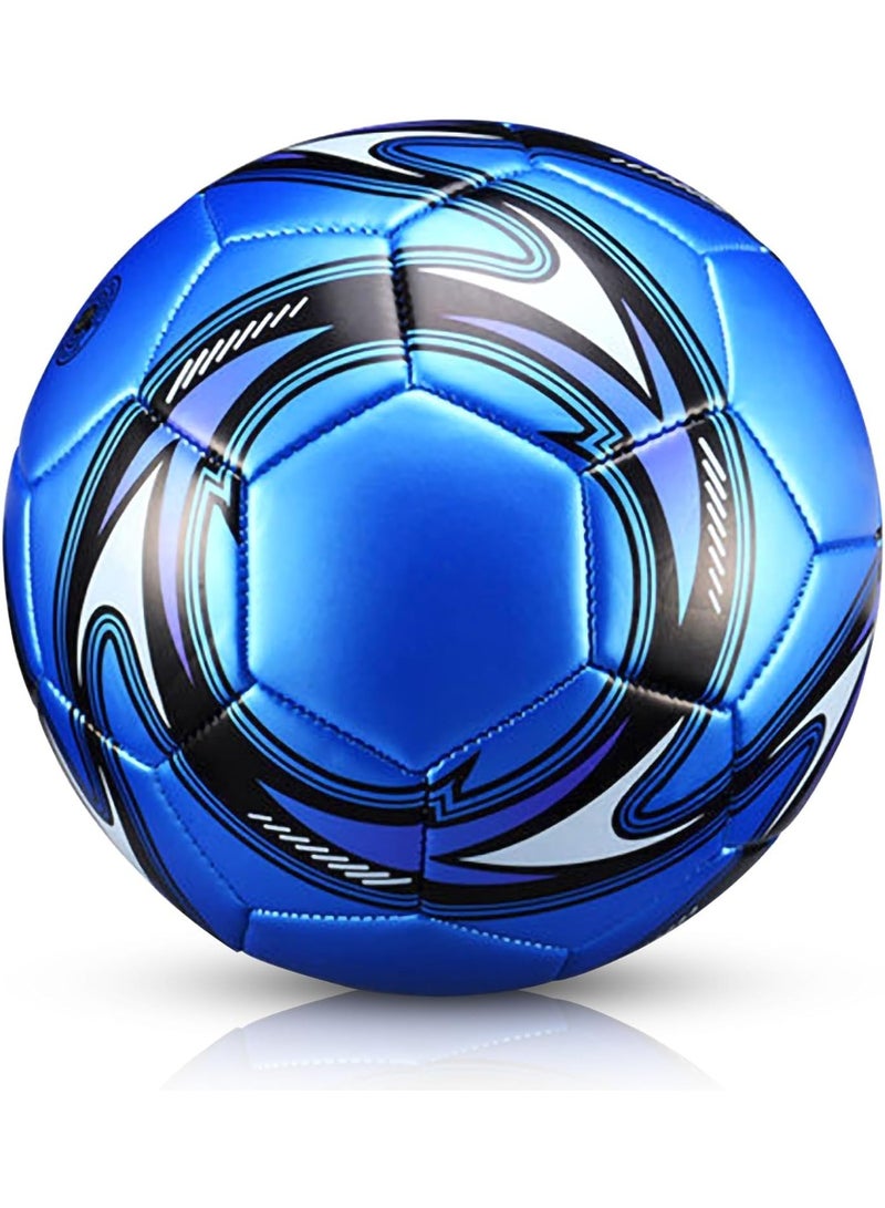 Soccer Ball - Size 5 Traditional Soccer Ball, Official Match Weight, Youth and Adult Soccer Player, Inflate and Play with Durable, Long-Lasting Construction and Attractive Soccer Ball - Image 1