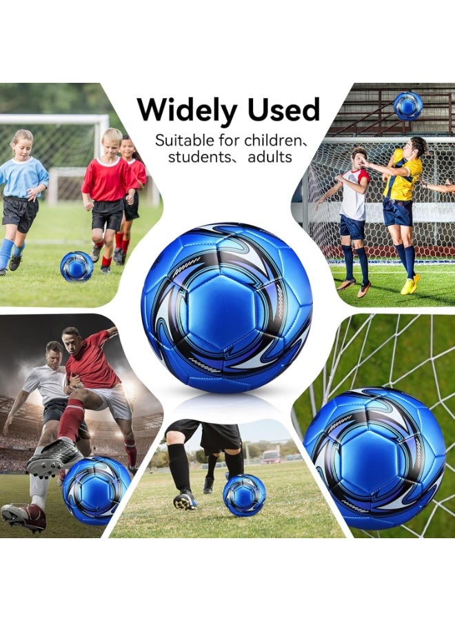 Soccer Ball - Size 5 Traditional Soccer Ball, Official Match Weight, Youth and Adult Soccer Player, Inflate and Play with Durable, Long-Lasting Construction and Attractive Soccer Ball - Image 5