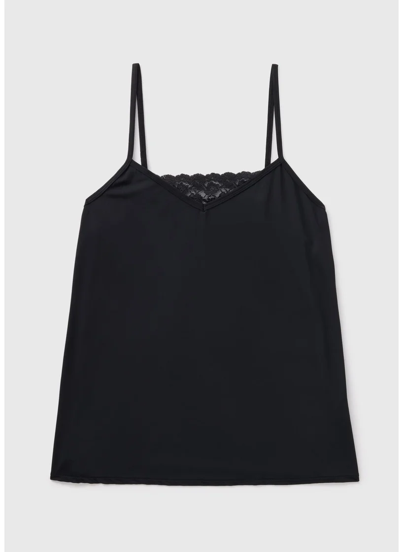 Matalan Menopause Black Cami Top