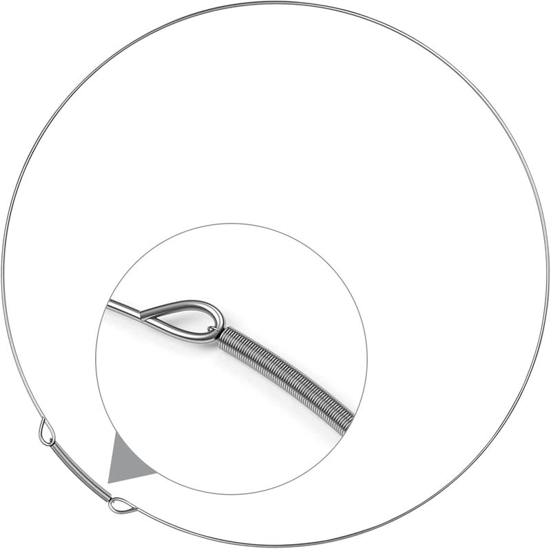 Dinghosen DC97-04973B Washer Door Boot Spring Clamp Assembly Wire Diaphragm for Samsung DC97-04973B Washing Machine, Washer Door Bellow Seal Clamp Ring Replacement, Prevents Water Leaks - Image 1