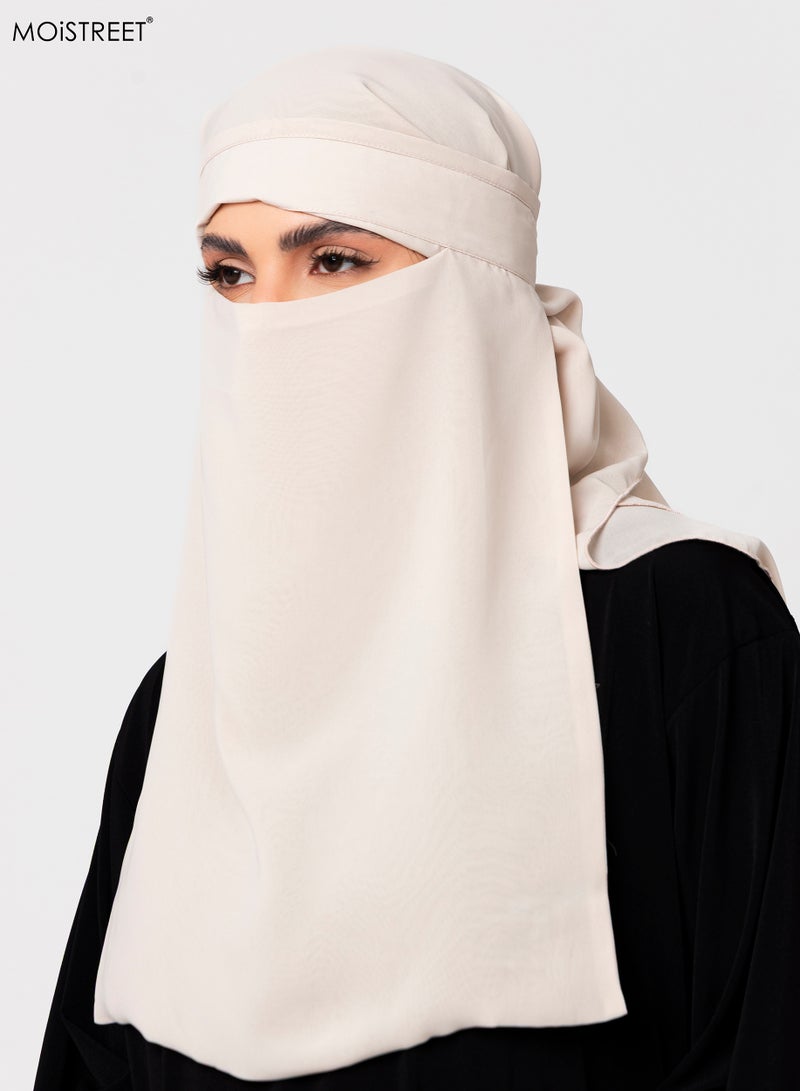 MOiSTREET Niqab Wool Chiffon - Image 3
