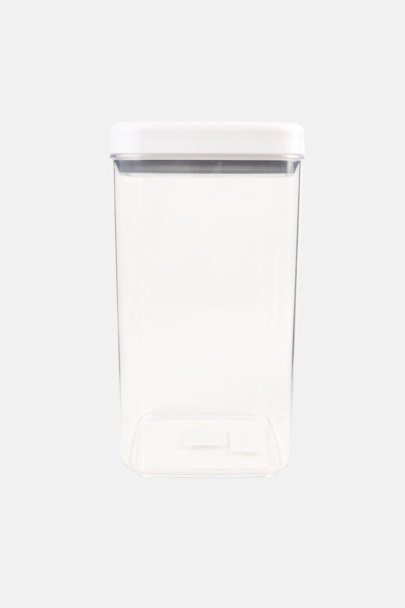 Felli Square Supreme Tite Dry Food Storage, Transparent - Image 1