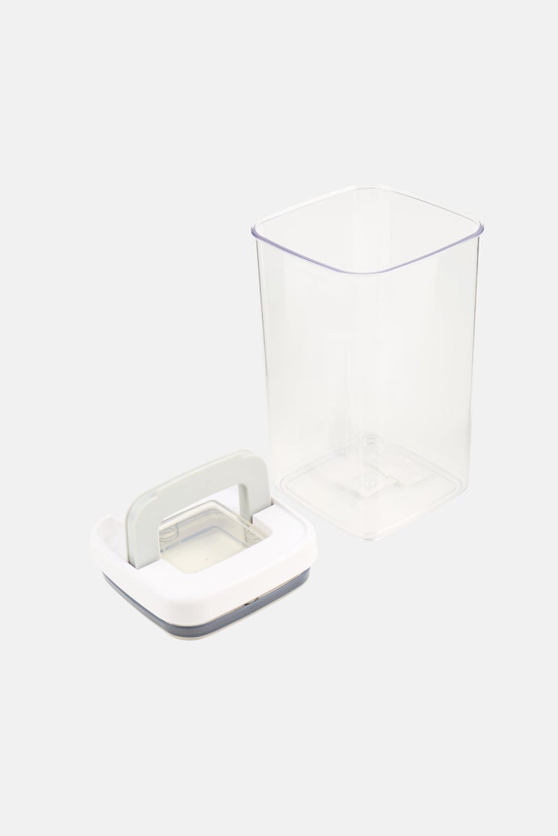 Felli Square Supreme Tite Dry Food Storage, Transparent - Image 2