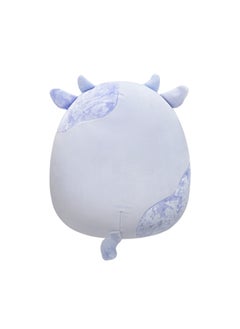 Squishmallows 12 inch Medium Plush Light Blue Velvet Cow with Blue Patches Officially Licensed Kellytoy Plush Toy Colorful Soft Gift for Kids Girls & Boys Washable Squishy Stuff Toy Multicolor All Age  - Image 4