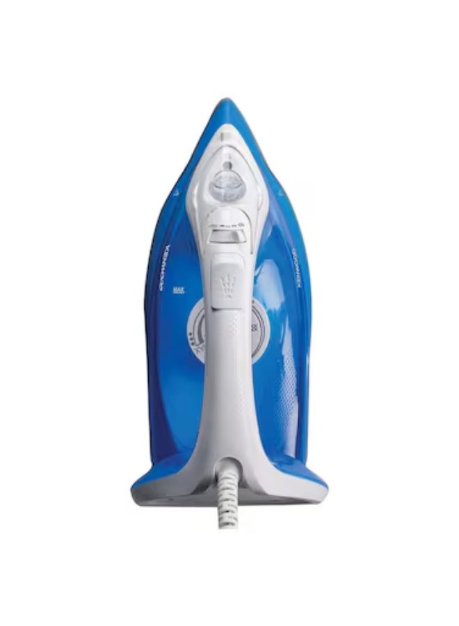 كينوود Kenwood Steam Iron, 2200 Watt, 300 ml, Ceramic, White/Blue, STP66.000WB 300 ml 2200 W STP66.000WB White/Blue - Image 3