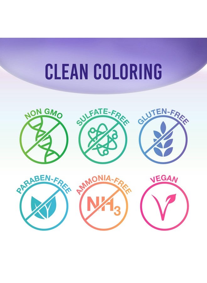 Punky Plum Semi Permanent Conditioning Hair Color, Vegan, PPD and Paraben Free, lasts up to 25 washes, 3.5oz - Image 4