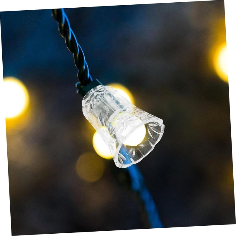 100Pcs Wind Chimes Making Kit DIY LED String Lights with Hanging Bells for Decor for Parties Gardens Festivals Balconies - Image 5