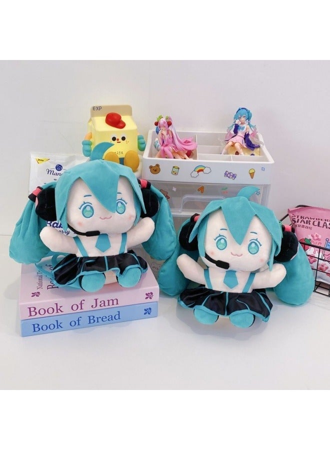 Hatsune Miku two-dimensional cute girl messenger cartoon doll backpack student bag pain bag 23×22×8cm - Image 2