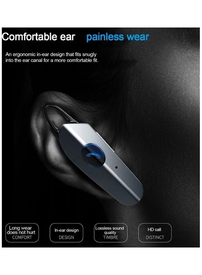 NIBEMINENT Car Wireless Bluetooth Handsfree MP3 Player USB Charger Adapter With Earphone Black  - Image 3