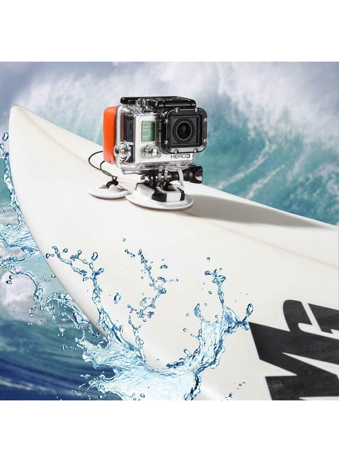 O Ozone Surfboard Surfing Mount Kit compatible with GoPro Hero 11/10/9/8/7/6/5/4/3 and Other Action Cameras | Surfing Camera Mount Accessories - Image 3