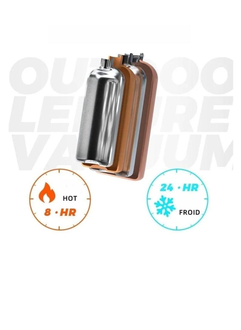 Micro Speed Stainless Steel Water Bottle 350ml – Durable, Portable & Leak-Proof Flask for Hot & Cold Beverages - Image 2