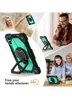 General Case Compatible with Xiaomi Redmi Pad Pro 12.1 inch Case, Full-Body Rugged Shockproof Protective Shell, 360° Swivel Stand Handle Cover with Shoulder Strap  - Image 2