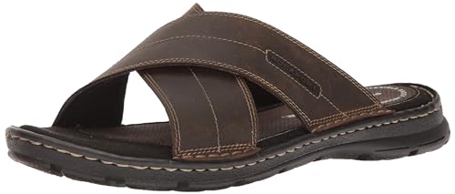 Rockport صندل روك بورت للرجال داروين إكس باند، بني جلد، 7.5 و - Image 2