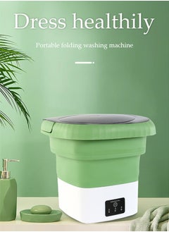 DUNISO Folding washing machine, portable sock and underwear washing small automatic dehydration washing machine, suitable for travel, camping, apartment, dormitory  - Image 3